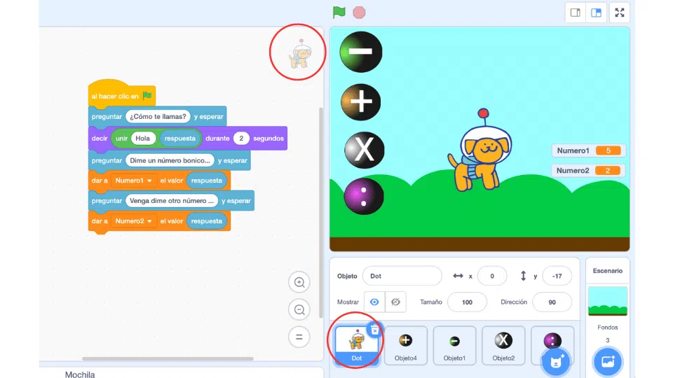 Ejercicios Avanzados de Scratch