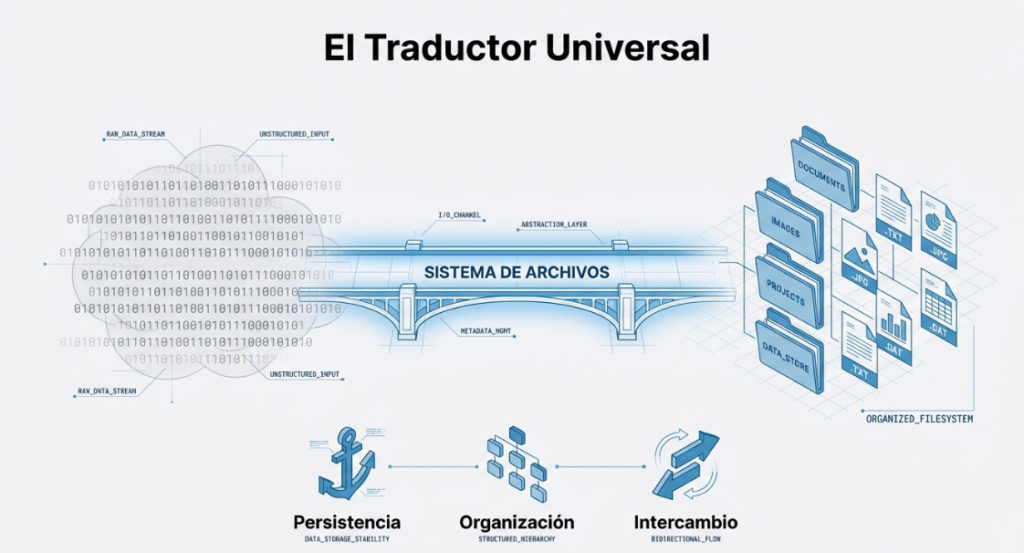 Cómo los sistemas gestionan la información de manera física y lógica en diferentes entornos informáticos.