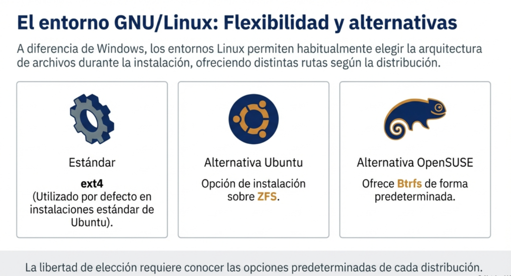 Guía para Entender y Elegir un Sistema de Archivos